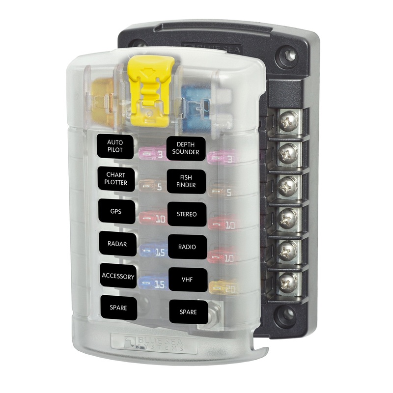 ST Blade Fuse Block – 12 Circuits