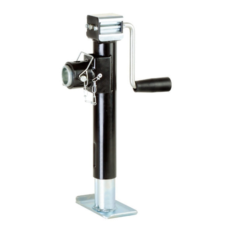 Trailer Jack Without Wheel -Tube Mount 5000LB-Black